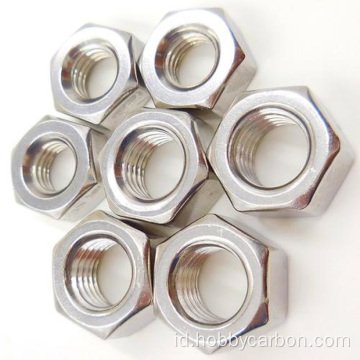 M3Disesuaikan Hex 304Stainless Steel Nut